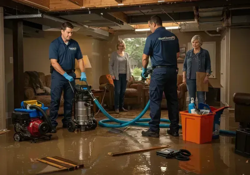 Basement Water Extraction and Removal Techniques process in Fowler, IN